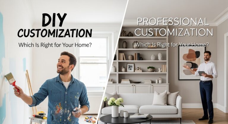 DIY vs. Professional Customization Which Is Right for Your Home