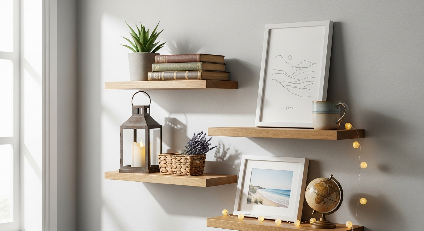 Floating Shelves Accessories For Home