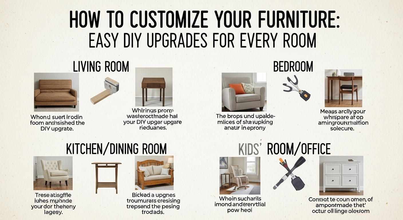 How to Customize Your Furniture Easy DIY Upgrades for Every Room