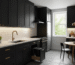 Small Kitchen, Big Impact Using Black Cabinets to Elevate Compact Spaces