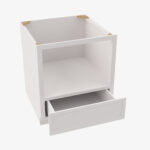 AZ-B27MW 30W 27 Inch Microwave Base Cabinet | Forevermark Champagne Maple Shaker