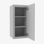 AB-W1212 Single Door Cabinets 12 Inch Wall Cabinet | Lait Grey Shaker - Image 3