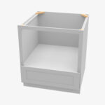 AB-B24MW 30W 24 Inch Microwave Base Cabinet | Lait Gray Shaker - Image 8