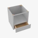 AB-B24MW 30W 24 Inch Microwave Base Cabinet | Lait Gray Shaker - Image 10