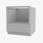 AB-B24MW 30W 24 Inch Microwave Base Cabinet | Lait Gray Shaker - Image 12