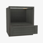 AG-B24MW 30W 24 Inch Microwave Base Cabinet | Greystone Shaker - Image 8