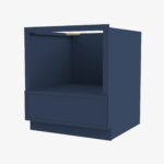 PD-B24MW 30W 24 Inch Microwave Base Cabinet | Petit Blue - Image 10