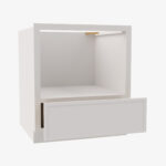 PW-B24MW 30W 24 Inch Microwave Base Cabinet | Petit White - Image 9