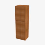 PR-WP3090B Four Door 30 Inch Tall Wall Pantry Cabinet with Butt Doors | Petit Brown - Image 3