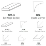 CZ-SC8 BM Batten Molding | TSG Forevermark Cullian Champagne